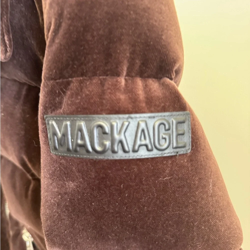 Mackage Brown Puffer Jacket - Picture 2 of 5